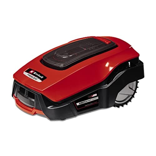 Image of Einhell FREELEXO 1200 LCD BT Power X-Change Robot Lawnmower (Li-ION, 18 V, 1200 m², Bluetooth App, Up to 35%, with Installation Accessories, 5.2 Ah Battery, Charging Station)