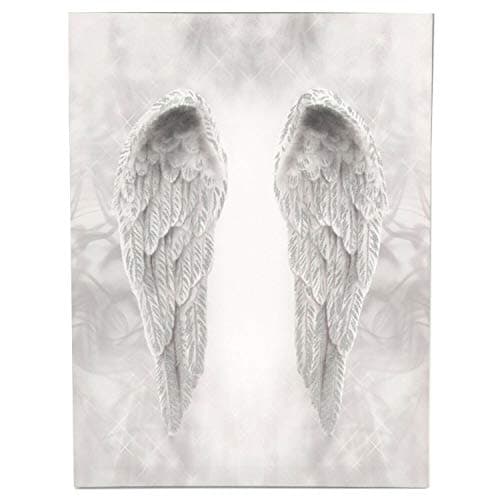 Image of Online Street Glitter Angel Wings Canvas Wall Art Hanging Picture Home Decoration Print Plaque