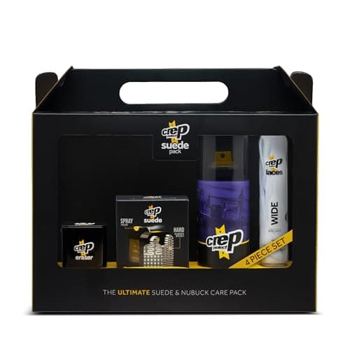 Image of Crep Protect Shoe Care Gift Pack - Suede & Nubuck Cleaner & Protector Spray, Scuff Eraser, Sneaker Reviver