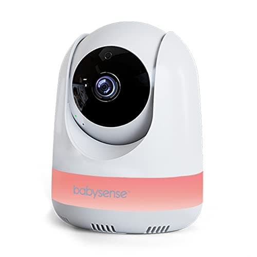 Image of Babysense Add On Camera 1080p For Video Baby Monitor MaxView, Two-Way Talk-Back Audio, Long Range, Night Vision, RGB Night Light, Lullabies, Temperature Monitoring, For Indoor Usage