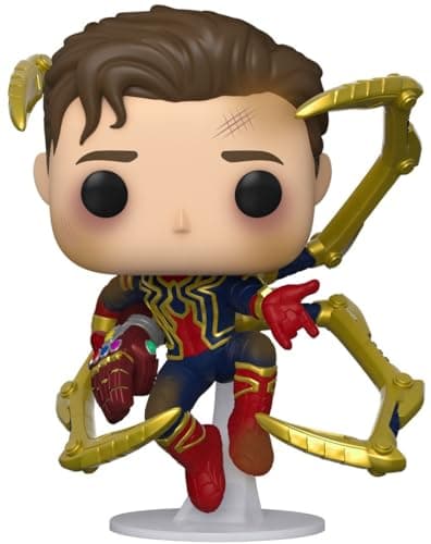 Image of Funko Pop! Marvel: Avengers Endgame - Iron Spider (Unmasked Spider-Man) (Special Edition) #1142 Bobble-Head Vinyl Figure
