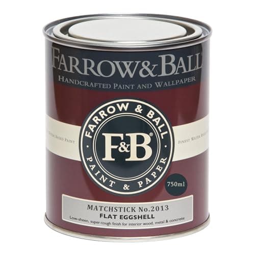 Image of Farrow & Ball Matchstick No. 2013 Flat Eggshell 750ml