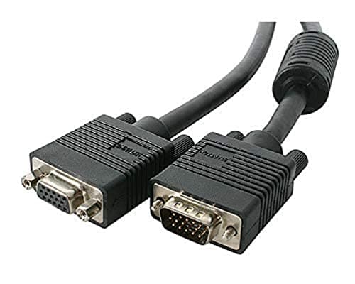 Image of StarTech.com MXTHQ15M Coax High Resolution Monitor VGA HD15 Male to HD15 Female Video Extension Cable, 15 m