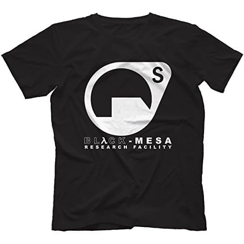 Image of Robot Rave Black Mesa Research Facility T-Shirt Black X-Large