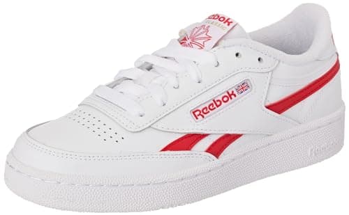 Image of Reebok Men Club C Revenge Sneaker, FTWR White/Vector Red/FTWR White, 2.5