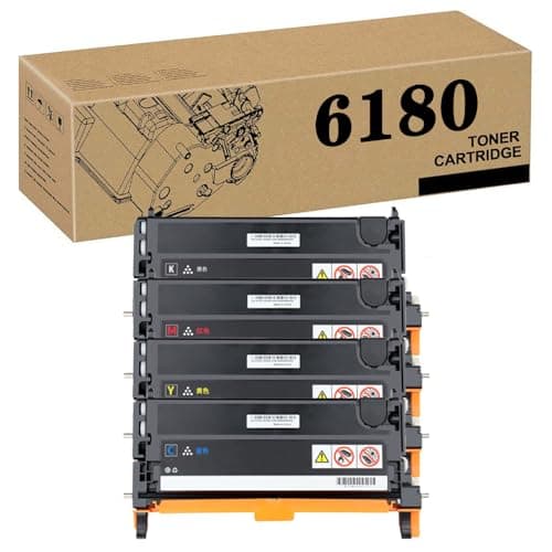 Image of 113R00726 113R00725 113R00724 113R00723 High Capacity Toner Cartridge Compatible For Xerox 6180 6180DN 6180MFP 6180MFP/D 6180MFP/N 6180N Printers 4color
