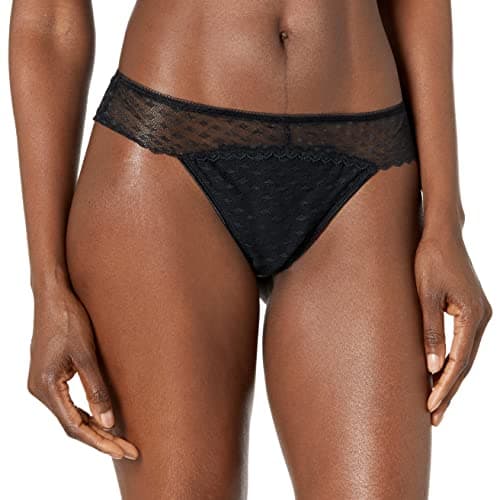 Image of Freya Women's Signature Brazilian Brief Bikini Style Underwear, Black, Medium