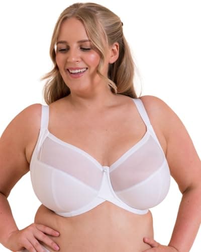 Image of Curvy Kate Wonderfully Full Cup Side Support Bra White 36H