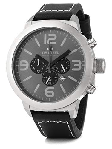Image of TW Steel men's watch Chronograph Edition Marc Coblen 50 mm, grey / black, TWMC59