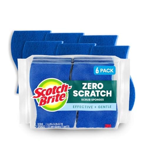 Image of Scotch-Brite Non-Scratch Scrub Sponge, 6-Sponges