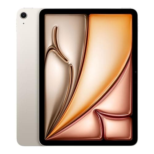 Image of 2024 Apple iPad Air (11-inch, Wi-Fi, 128GB) - Starlight (Renewed)