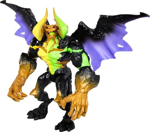 Image of Masters of the Universe He-Man and the Masters of the Universe Action Figure Cosmic Terror Skeletor, Highly Posable Villain Character with Special Décor, Wings, Tail, Claws, HLF72