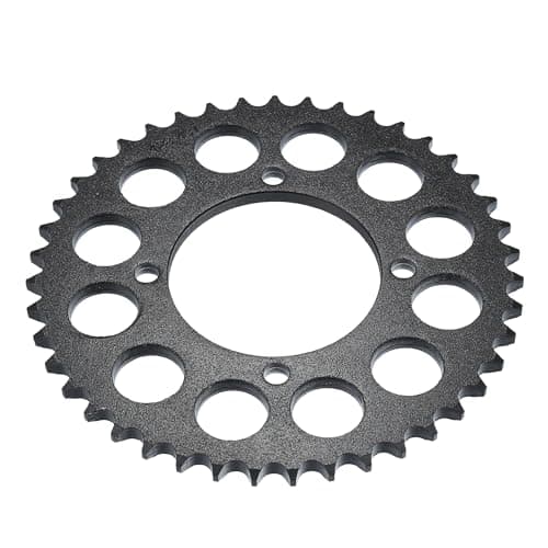 Image of Hihaha 428 Pitch 43 Tooth Motorcycle Chain Sprocket/Rear / 76mm / 1 Pcs