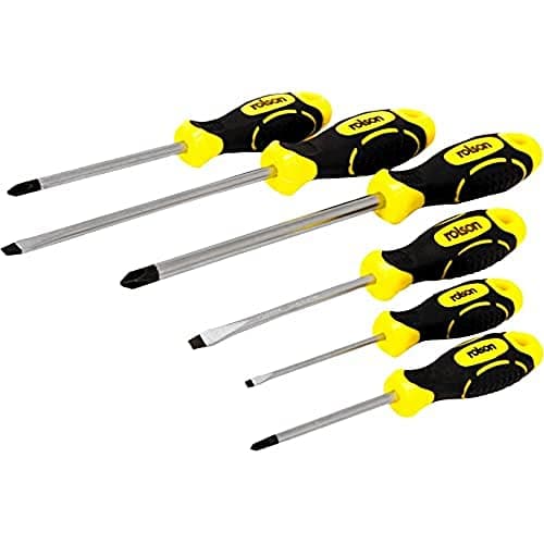 Image of Rolson 28573 6pc Screwdriver Set