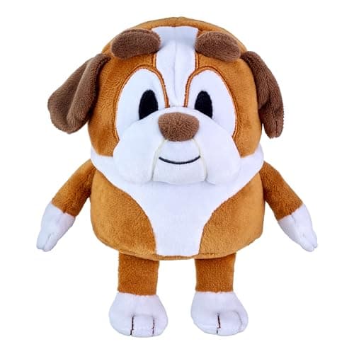 Image of Bluey and Friends Stuffed Plush – Choose from Muffin, Princess Muffin, Winton, Honey, Mackenzie, Snickers, or Coco – Official Soft Toy for Kids Ages 3+ (Winton)