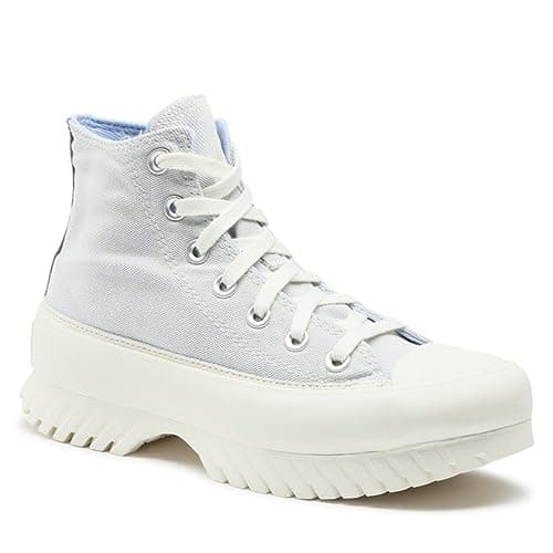 Image of CONVERSE Men's Chuck Taylor All Star Lugged 2.0 Platform Mixed Material Sneaker, Mystic Sky Egret Mystic Sky, 4.5 UK
