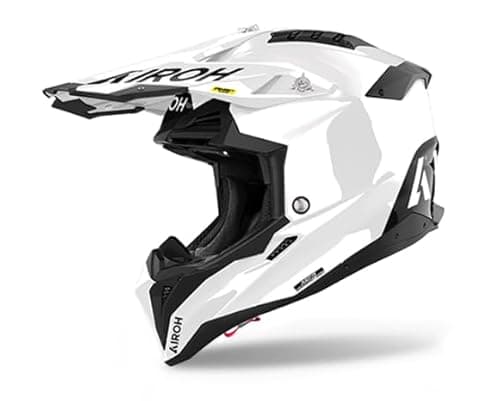 Image of AIROH Aviator 3 FIM Colour White Gloss S