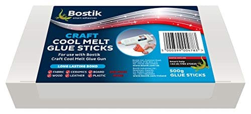 Image of Bostik Craft Cool Melt Glue Sticks Pack of 26 - For Use With Bostik Craft Cool Melt Glue Gun