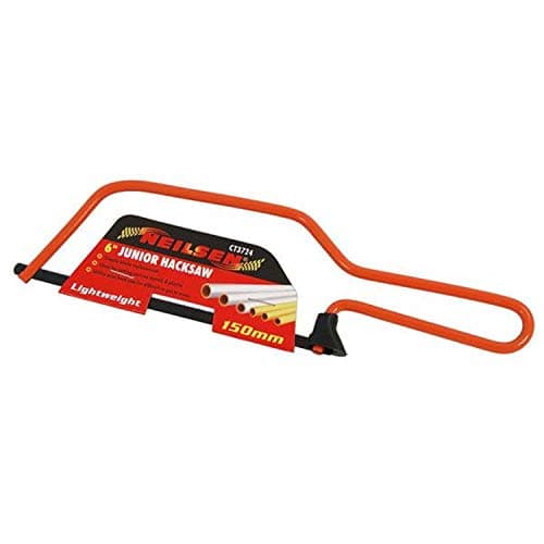 Image of Neilsen CT3724 6in. / 150mm Junior Hacksaw - Compact Cutting Tool for Metal, Plastic, and Wood