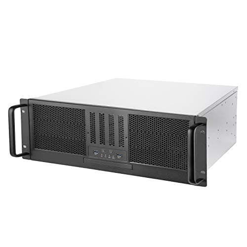 Image of SilverStone SST-RM41-506 - 4U Rackmount Server Case, Supports up to SSI-CEB M/B & ATX (PS2)/Mini redundant PSU