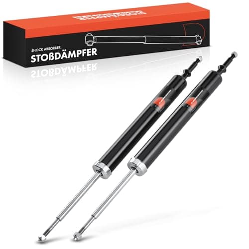 Image of Frankberg 2x Shock Absorber Strut Rear Left Right 584mm Gas pressure Compatible with X1 E84 Replace# 349200, 33526793714