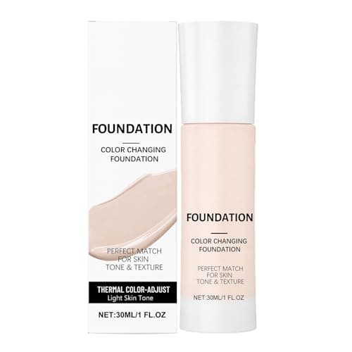 Image of Luxes Foundation For Mature Skin, Luxes Colour Changing Foundation, Intelligent Color Correcting Foundation, Lightweight Texture, Medium Coverage, Long-Lasting Natural Finish (Light)