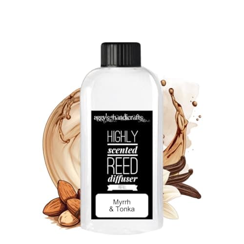 Image of MYRRH & TONKA Handmade Highly Scented Reed Diffuser 100ml Refill Air Freshener for Home