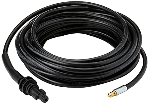 Image of Einhell Original Pipe Cleaning Hose for Einhell Pressure Washers, 15m, Black, Plastic, Up to 200 Bar, TC-HP 90/130, TE-HP 140/170