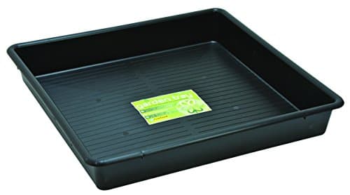 Image of Hydrogarden Garland 80 x 80cm Square Tray, Black