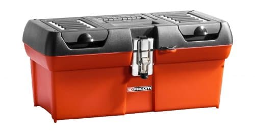 Image of Facom BP.C19 Plastic Tool Box, 2 Removable Tray, 490mm