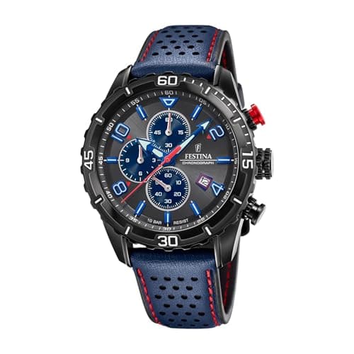 Image of Festina Chrono Sport F20519/3 Leather Watch