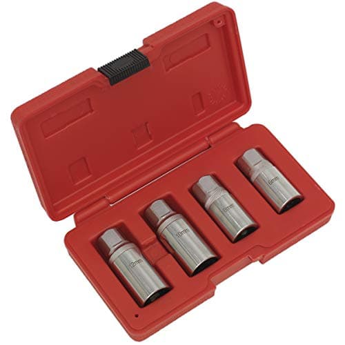 Image of Sealey Ak723 Stud Extractor Set 4Pc 1/2Sq Drive Metric