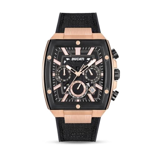 Image of Ducati Analog Black Dial Men's Watch-DTWGO0001005