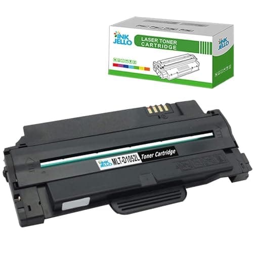 Image of InkJello Compatible Toner Cartridges Replacement for Samsung ML-1910 1915 ML-2525 ML-2525W ML-2540 ML-2545 ML-2580n SCX-4600 SCX-4623F SCX-4623fn SCX-4623FW SF-650 SF-650P MLT-D1052L (Black, 1-Pack)