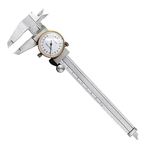 Image of Hopbucan Dial Calipers 0-150mm 0.02mm High Industry Stainless Steel Vernier Caliper Shockproof Metric Measuring Tool