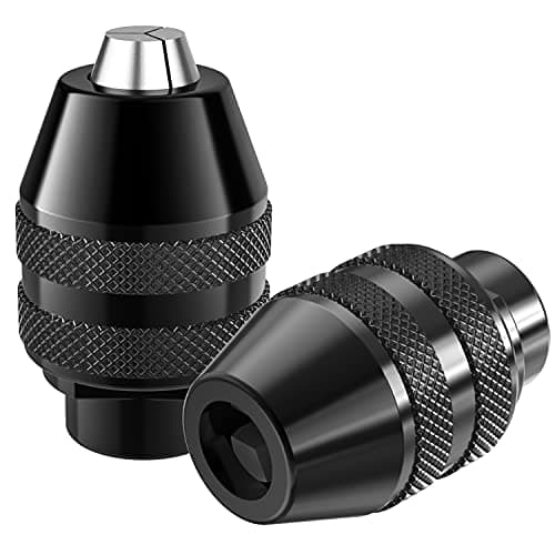 Image of 4486 Multi Chuck for Dremel, Mellbree 0.8-3.2mm Drill Keyless Bit Chuck Shank Rotary Tool Change Kit Compatible for Dremel 4486 Part Rotary Tools 3000 4000 7700 8200