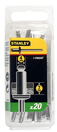 Image of Stanley Tools ZSTA-1-PAA54 1-PAA54 4 mm Medium Aluminium Rivets