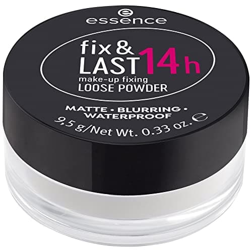 Image of Essence Cosmetics fix & LAST 14h make-up fixing LOOSE POWDER, longlasting, fixing, oil-control/shine-control, matte (9,5g)
