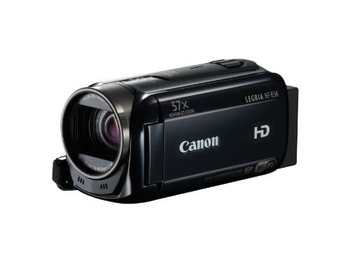 Image of Canon LEGRIA HF R56 Camcorder, 57x Advanced zoom lens and Optical Intelligent Image Stabilization with Wi-Fi, AVCHD and MP4, Full HD CMOS sensor - Black (Renewed)