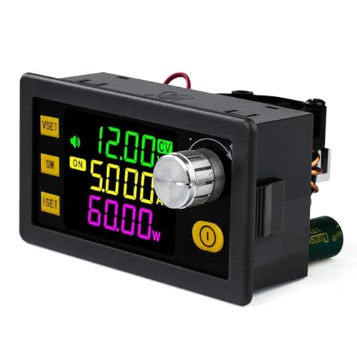 Image of Jadeshay DC Converter,DC 6-36V to 0-36V 120W 6A Step-Up/Step-Down Converter Power Supply Module Programmable Buck Boost Converter voltage Stabilized Regulator with Color LCD Display
