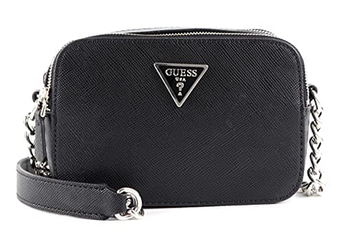 Image of GUESS Women Noelle Crossbody Camera Bag, Black, One Size