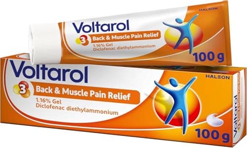 Image of Voltarol Back & Muscle Pain Relief 1.16% Gel, for Joint Pain Relief, suitable for Knee Pain & Neck Pain, 100g
