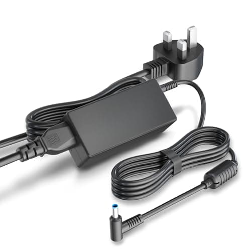Image of 45W Laptop Charger for HP, 19.5V 2.31A Power Supply Adapter Compatible with HP Pavilion x360 11 13 15, Zbook 14u G4 G5 15u 15 G3, Notebook 15, Stream 13 11 14, Blue Tip 4.5x 3.0mm