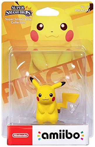 Image of Nintendo Amiibo Super Smash Bros. Pikachu Figure