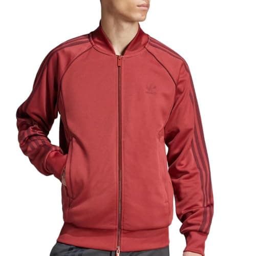 Image of adidas Men's Red Tracksuit Jacket JC9923, Red, S