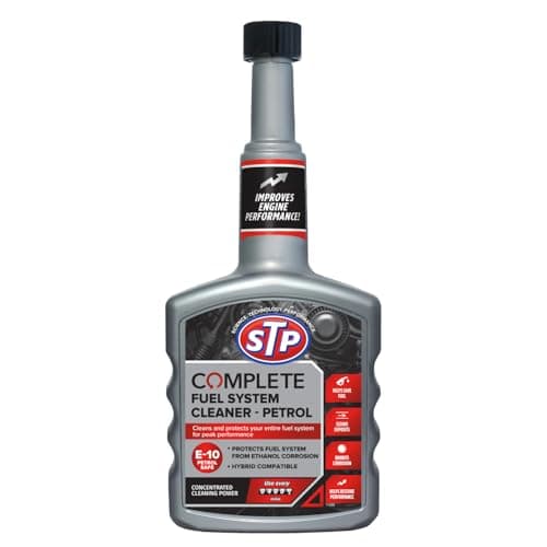 Image of STP GST50400EN 0.4L Complete Fuel System Cleaner 400ml Petrol Additive