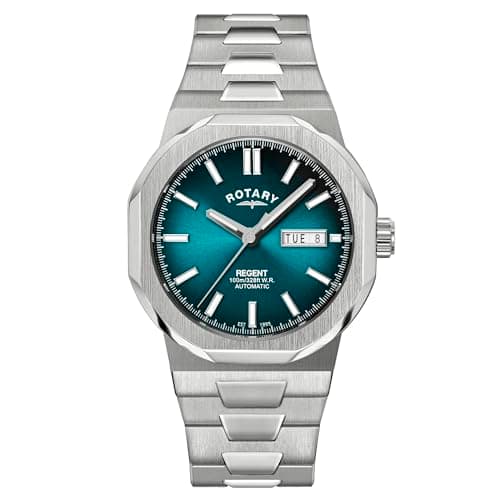 Image of Rotary Regent Automatic | Blue Dial | Stainless Steel Bracelet GB05490/73