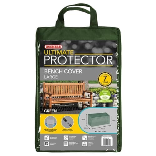 Image of Bosmere Ultimate Protector Bench Seat Cover 3-4 Seat Green U615G