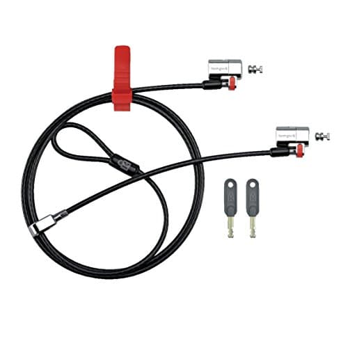Image of Kensington ClickSafe Keyed Twin Laptop Lock