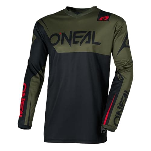 Image of O'Neal Element Jersey Mens Racewear V26 Black/Olive Medium
